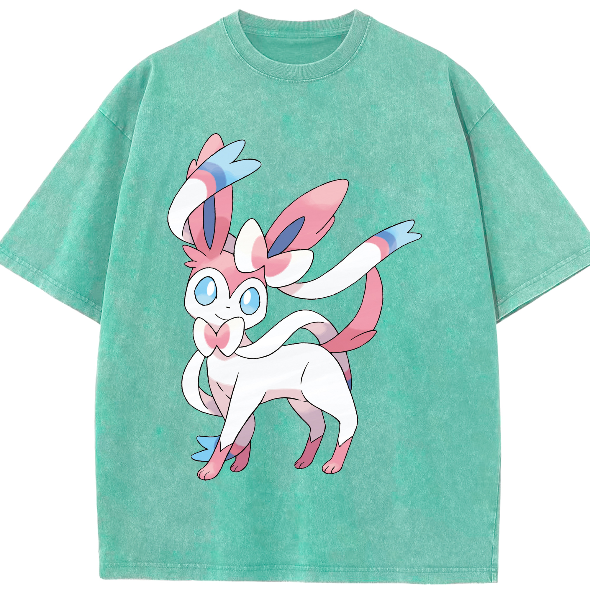 （画像用） ポケットモンスター Pokémon 綿100% ヴィンテージ風 半袖Tシャツ（フロントプリント）